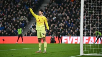 Senne Lammens save vs Everton Premier League 2026