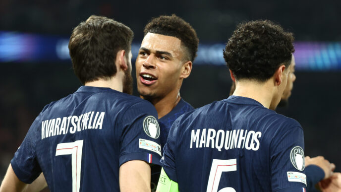 olders PSG advance to the UCL Last 16 after a 5-4 aggregate win over Monaco. Read the full report on Marquinhos’ goal, the controversial red card, and the Hakimi headlines.