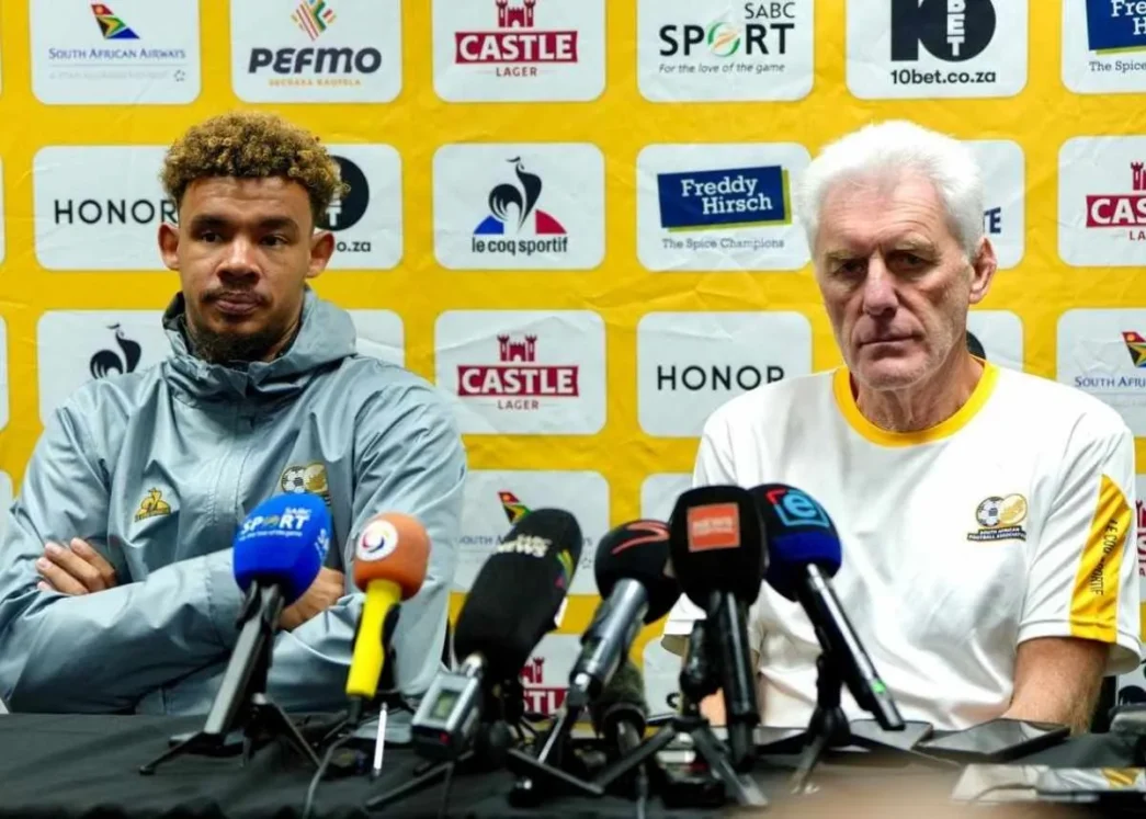 SAFA President Danny Jordaan and Standard Bank executives during the sponsorship launch.