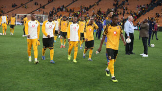 Kaizer Chiefs midfielder Ethan Chislett in action during a Betway Premiership match.