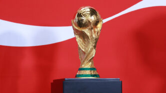 Fans lining up at Estadio Akron for World Cup Playoff tickets