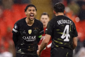 UEFA Champions League trophy ahead of semi-finals stage