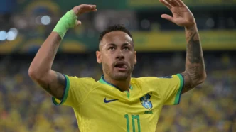 Neymar training with Brazil ahead of FIFA World Cup 2026