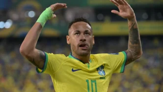Neymar training with Brazil ahead of FIFA World Cup 2026