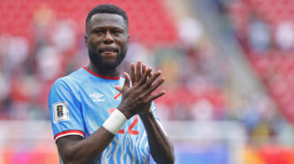DR Congo national team training ahead of FIFA World Cup